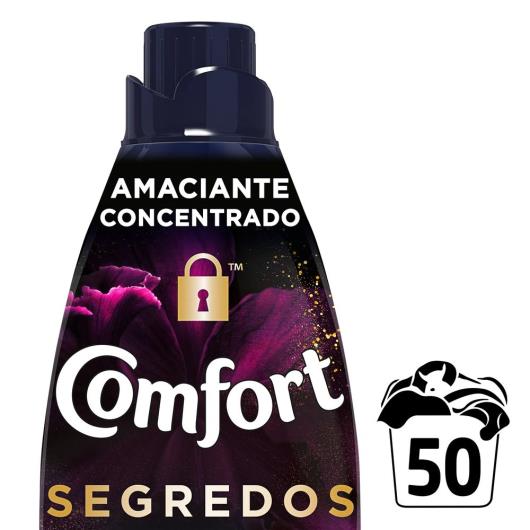 Amaciante de Roupa Concentrado 48 Comfort Segredos Frasco 1l - Imagem em destaque