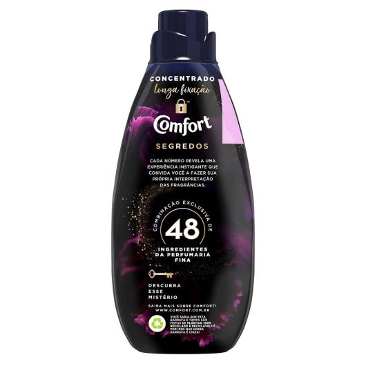 Amaciante de Roupa Concentrado 48 Comfort Segredos Frasco 1l - Imagem em destaque