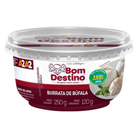 Queijo Burrata de Búfala Bom Destino 120g - Imagem em destaque