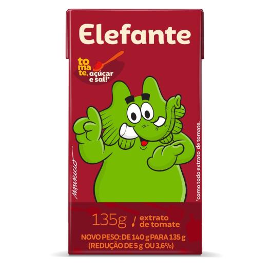 Extrato de Tomate Elefante Caixa 135g - Imagem em destaque