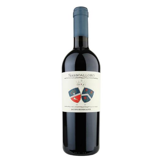 Vinho Italiano Jacobo Biondi Santi Sassoalloro Toscana Tinto 750ml - Imagem em destaque