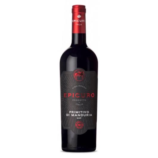 Vinho Italiano Epicuro Primitivo Di Manduria Tinto 750ml - Imagem em destaque