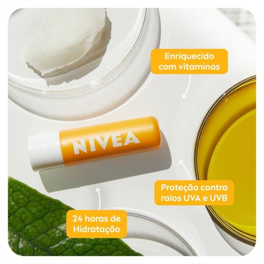 NIVEA Protetor Solar Hidratante Labial Sun Protect FPS 30 4,8 g - Imagem em destaque