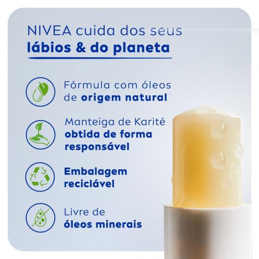 NIVEA Protetor Solar Hidratante Labial Sun Protect FPS 30 4,8 g - Imagem em destaque