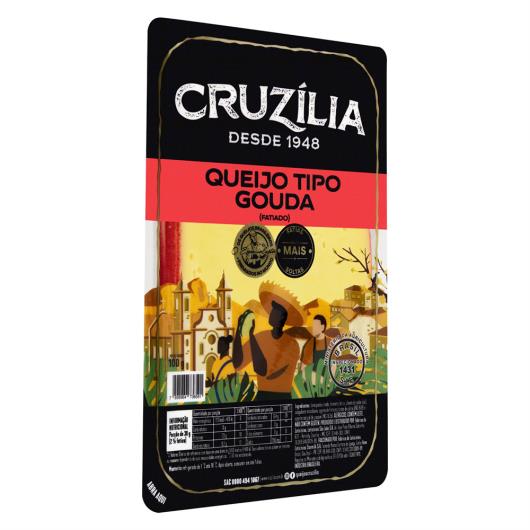 Queijo Gouda Fatiado Cruzília 100g - Imagem em destaque