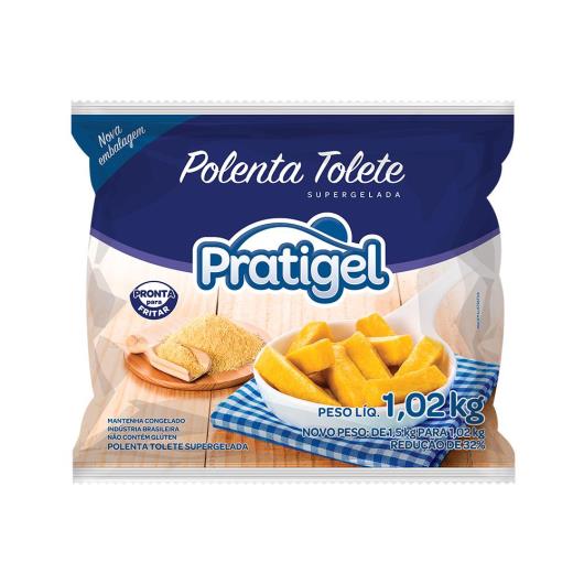 Polenta Pratigel Tolete Congelada 1,02kg - Imagem em destaque