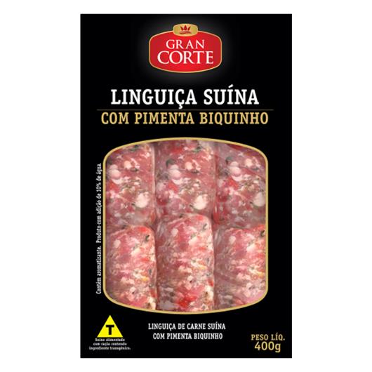 Linguiça Suína Com Pimenta Biquinho Gran Corte 400g - Imagem em destaque