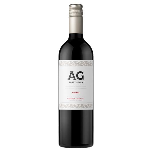 Vinho Argentino Tinto Seco AG Forty Seven Malbec Mendoza Garrafa 750ml - Imagem em destaque