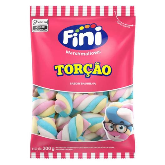 Marshmallow Fini Torção Baunilha 200g - Imagem em destaque