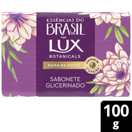 Sabonete Barra Glicerinado Dama-da-Noite Lux Botanicals Essências do Brasil Envoltório 100g - Imagem em destaque