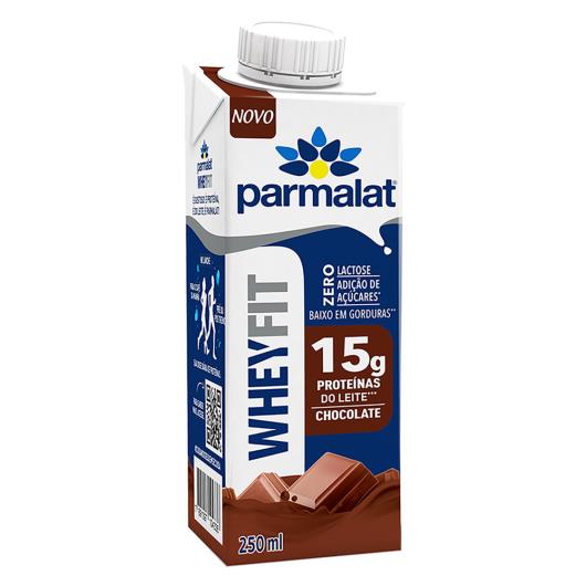 Bebida Láctea Wheyfit Chocolate 15g de Proteínas Zero Lactose Parmalat Caixa 250ml - Imagem em destaque