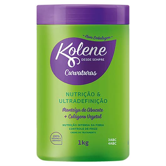 Creme de Tratamento Kolene Curvaturas Pote 1kg - Imagem em destaque