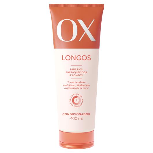 Condicionador OX Cosméticos Longos Bisnaga 400ml - Imagem em destaque