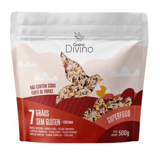 Arroz Grano Divino 7 Grãos + Curcuma Superfood 500g - Imagem em destaque