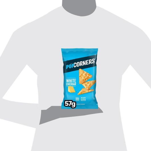 Salgadinho Popcorners White Cheddar 57g - Imagem em destaque