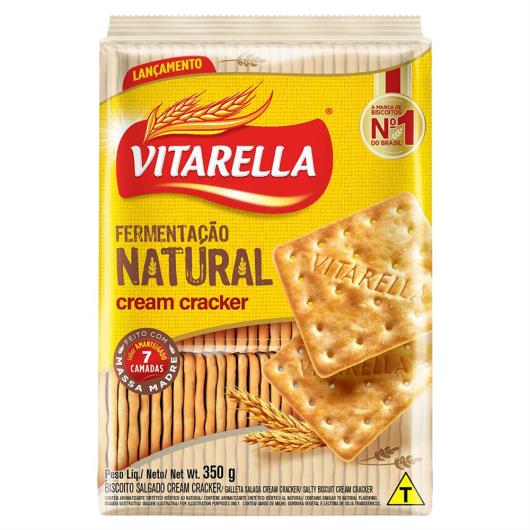 Biscoito Cream Cracker Vitarella Pacote 350g - Imagem em destaque