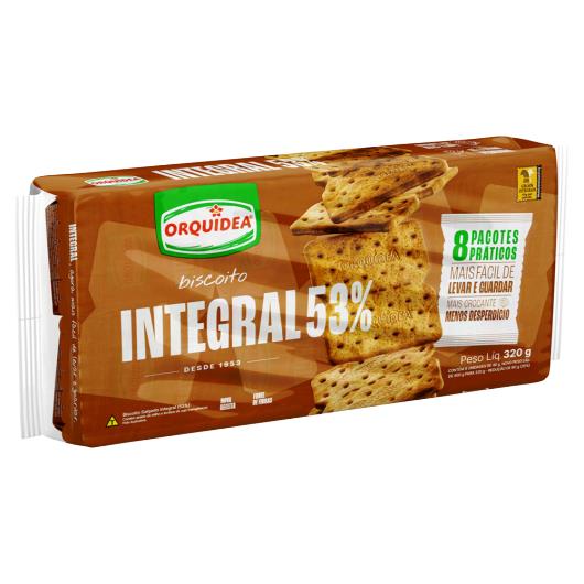 Biscoito Integral Orquídea Pacote 320g 8 Unidades - Imagem em destaque