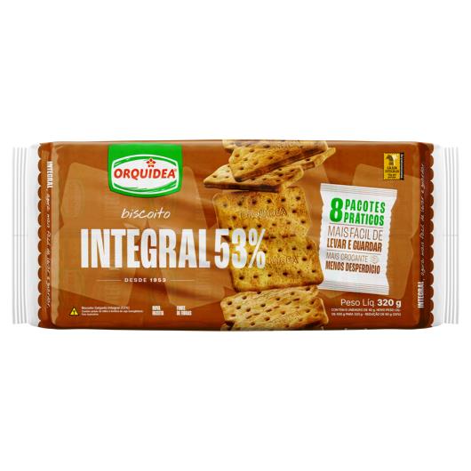 Biscoito Integral Orquídea Pacote 320g 8 Unidades - Imagem em destaque