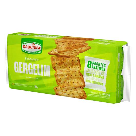 Biscoito com Gergelim Orquídea Pacote 320g 8 Unidades - Imagem em destaque