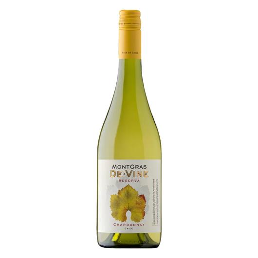 Vinho Chileno Montgras De Vine Chardonnay 750ml - Imagem em destaque