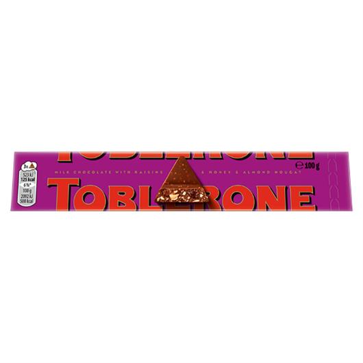 Chocolate Toblerone Fruit Nut 100g - Imagem em destaque