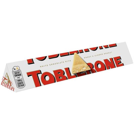 Chocolate Toblerone White 100g - Imagem em destaque