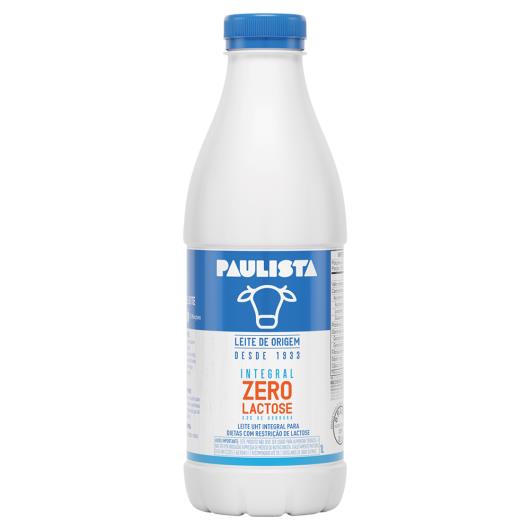 Leite UHT Integral Zero Lactose Paulista Garrafa 1l - Imagem em destaque
