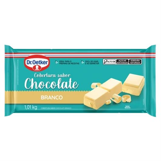 Cobertura Chocolate Branco Dr. Oetker Em Barra Pacote 1,01kg - Imagem em destaque