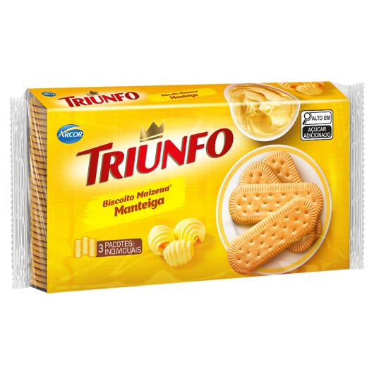 Biscoito Maisena Manteiga Triunfo Pacote 345g - Imagem em destaque