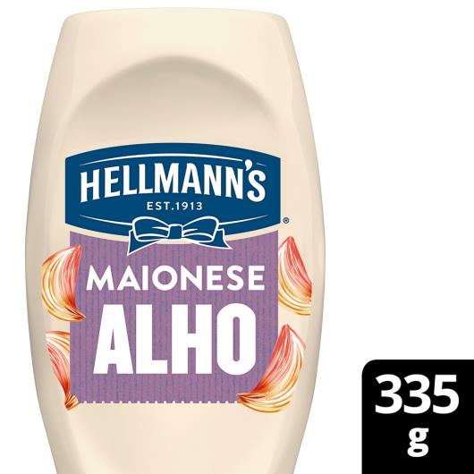 Maionese Hellmann's Alho Squeeze 335g - Imagem em destaque