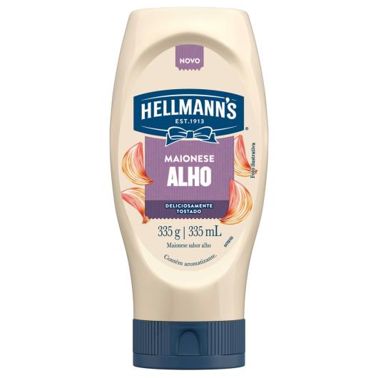 Maionese Hellmann's Alho Squeeze 335g - Imagem em destaque