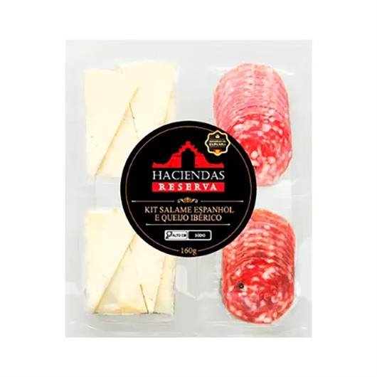 Kit Salame e Queijo Haciendas Reserva 120g - Imagem em destaque