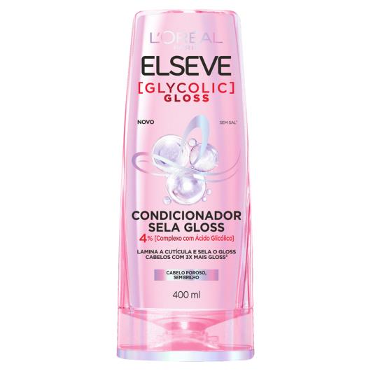 Condicionador L'oréal Paris Elseve Glycolic Gloss Frasco 400ml - Imagem em destaque