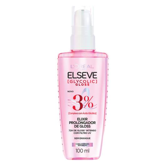 Elixir Prolongador L'oréal Paris Elseve Glycolic Gloss Frasco 100ml - Imagem em destaque