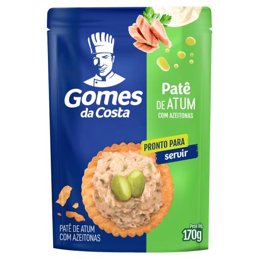 Patê de Atum com Azeitonas Gomes da Costa Sachê 170g - Imagem em destaque