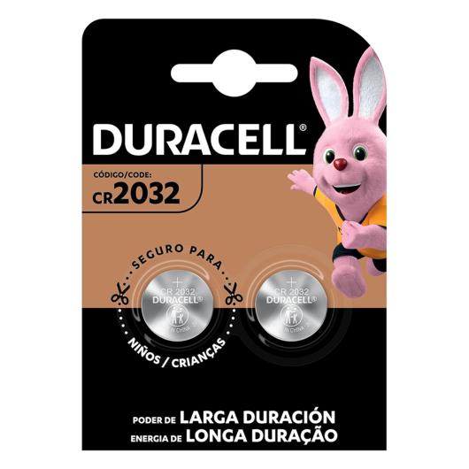 Pilha Moeda Cr 2032 Duracell 2 Unidades - Imagem em destaque