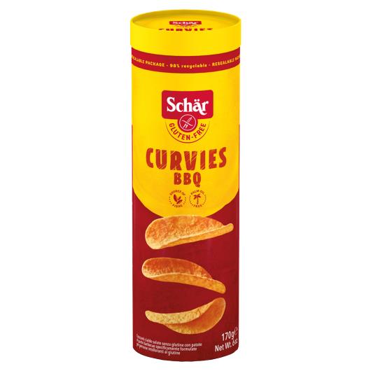 Snack de Batata Barbecue Schär Curvies Tubo 170g - Imagem em destaque