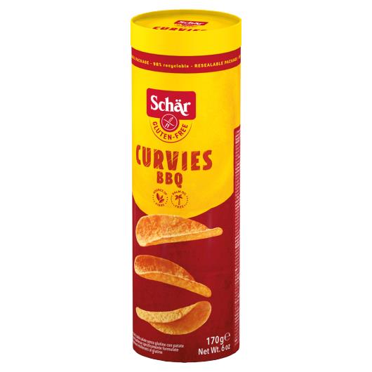 Snack de Batata Barbecue Schär Curvies Tubo 170g - Imagem em destaque