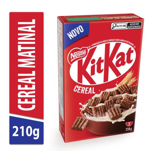 Cereal Matinal Chocolate Kitkat Caixa 210g - Imagem em destaque