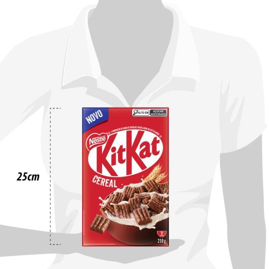 Cereal Matinal Chocolate Kitkat Caixa 210g - Imagem em destaque