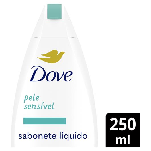 Sabonete Líquido Dove Pele Sensível Frasco 250ml - Imagem em destaque