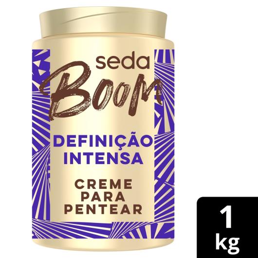 Creme para Pentear Seda Boom Definição Intensa Pote 1kg - Imagem em destaque