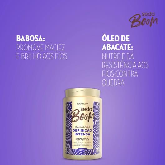 Creme para Pentear Seda Boom Definição Intensa Pote 1kg - Imagem em destaque