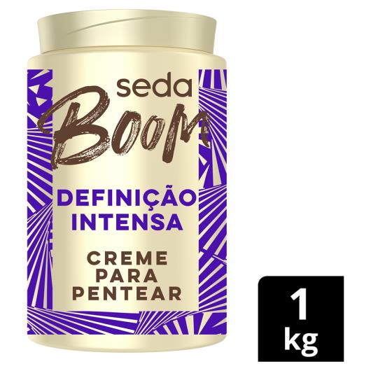 Creme para Pentear Seda Boom Definição Intensa Pote 1kg - Imagem em destaque