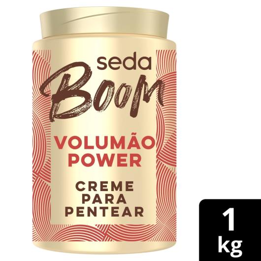 Creme para Pentear Seda Boom Volumão Power Pote 1kg - Imagem em destaque