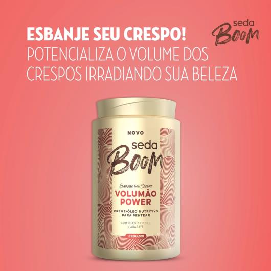 Creme para Pentear Seda Boom Volumão Power Pote 1kg - Imagem em destaque