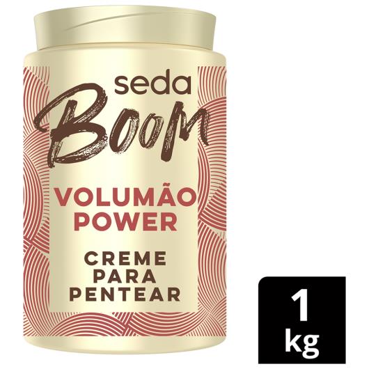 Creme para Pentear Seda Boom Volumão Power Pote 1kg - Imagem em destaque