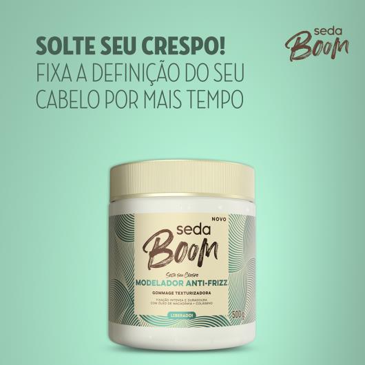 Modelador Antifrizz 4ABC Seda Boom Pote 500g - Imagem em destaque