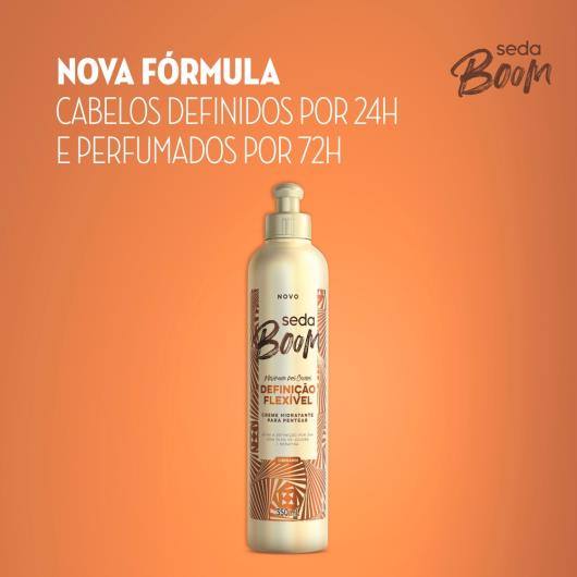 Creme para Pentear Hidratante Seda Boom Definição Flexível Frasco 350ml - Imagem em destaque