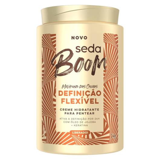 Creme para Pentear Hidratante Seda Boom Definição Flexível Pote 1kg - Imagem em destaque